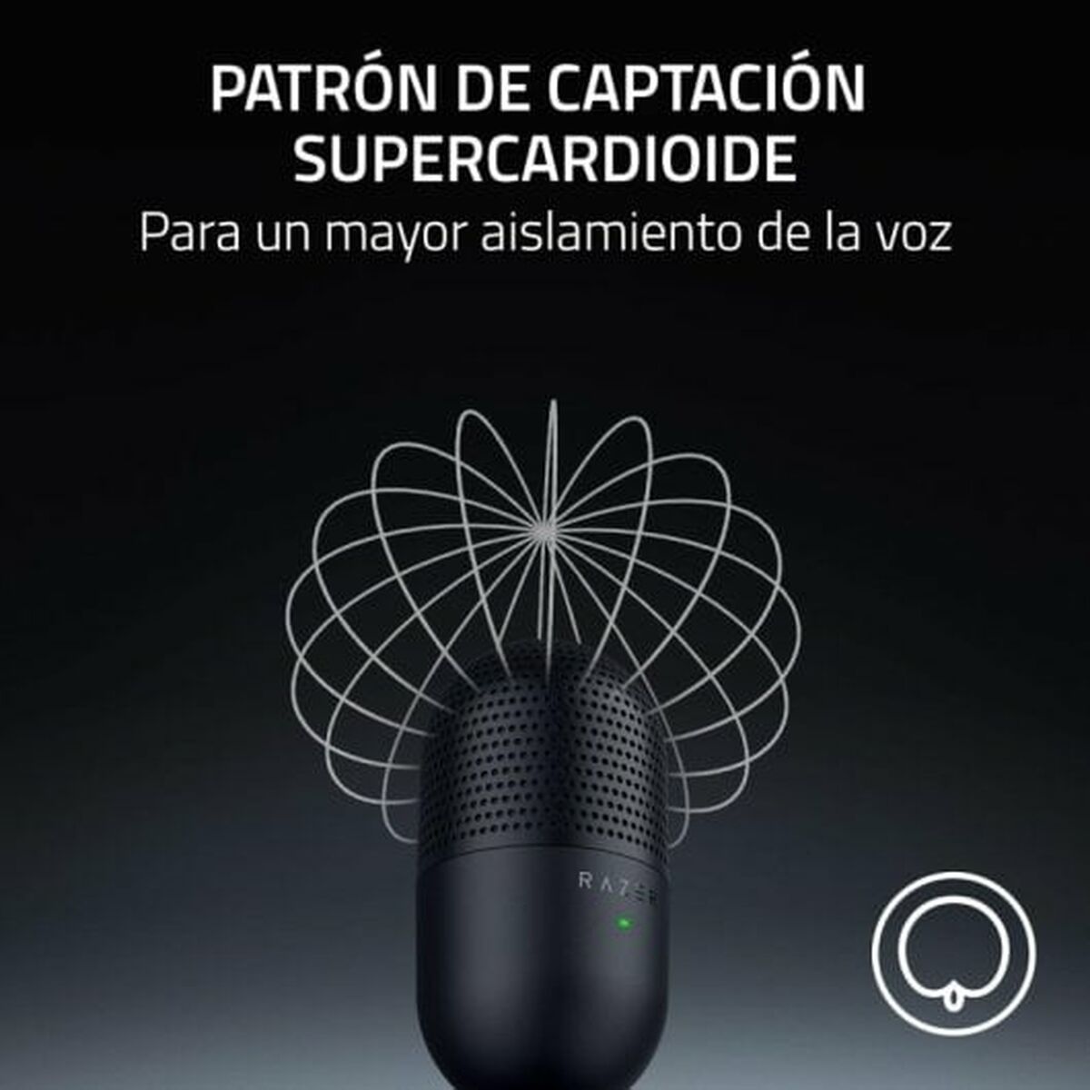 Microfon condensator Razer RZ19-05050200-R3M1 Roz